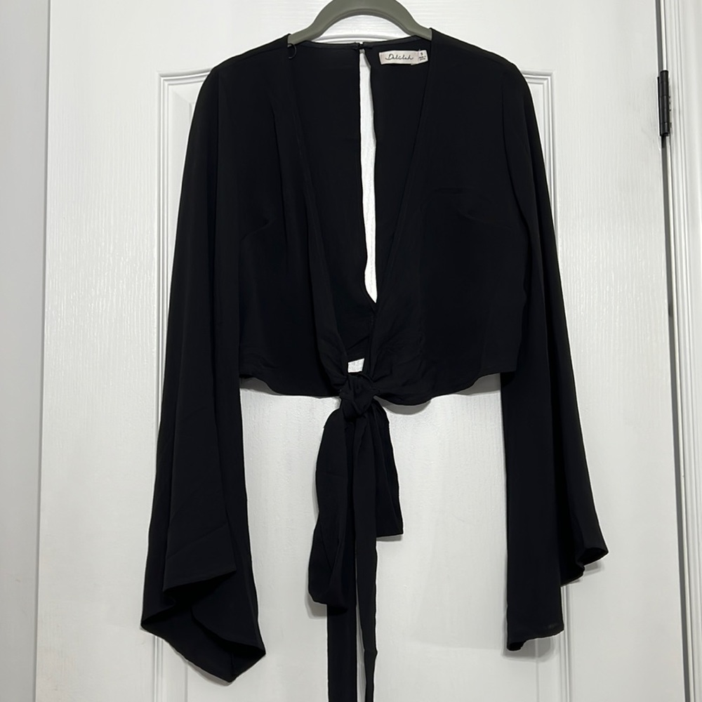 Delilah Front-Tie Top
